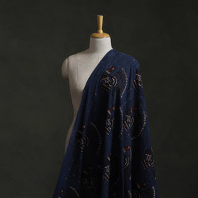 Hakoba Hand Block Ajrakh Print Natural Dyed Cotton Fabric 59