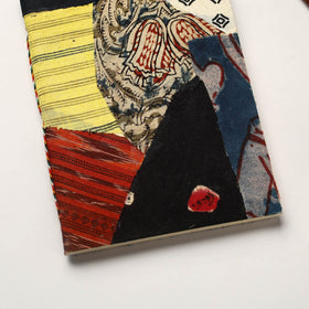 Buy Patchwork Fabric Cover Handmade Paper Notebook