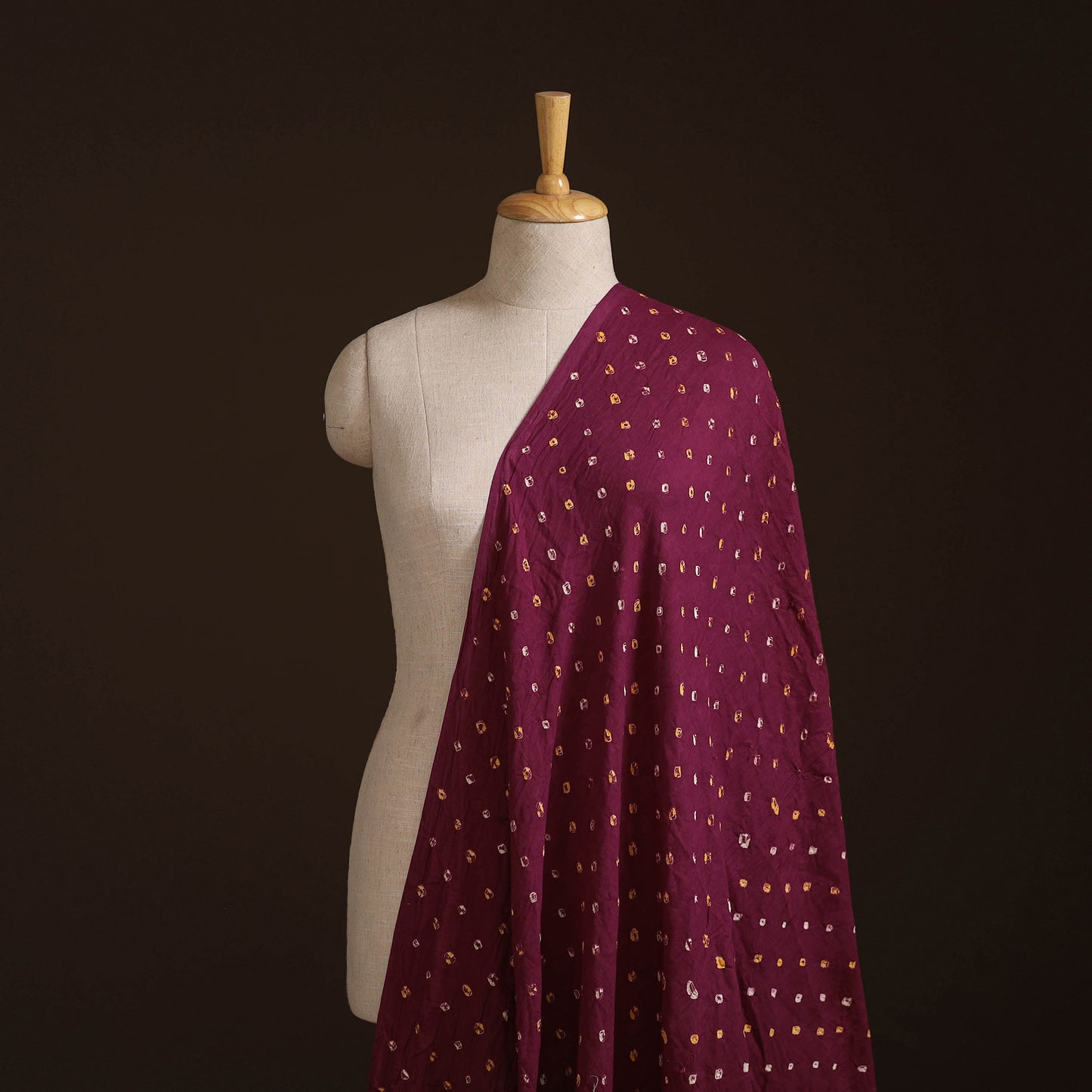 Kutch Bandhani Tie-Dye Cotton Fabric 02