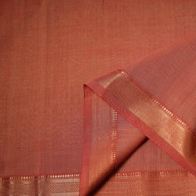 Handloom Mangalagiri Cotton Fabric with Nizam Zari Border 15