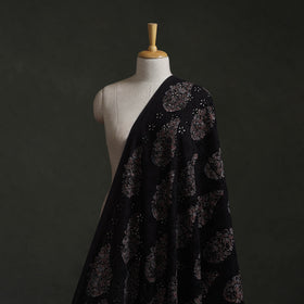 Hakoba Hand Block Ajrakh Print Natural Dyed Cotton Fabric 74