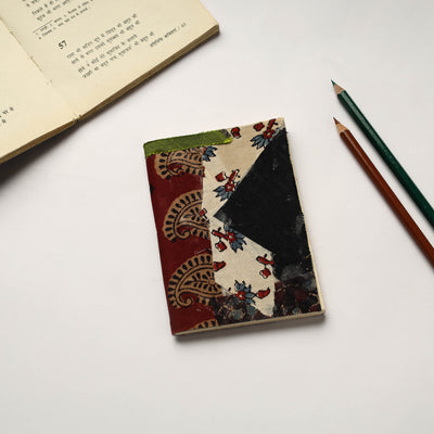 Buy Patchwork Fabric Cover Handmade Paper Notebook