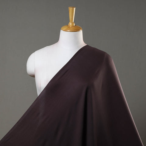 Brown - Plain Pure Modal Silk Fabric 01