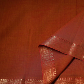 Handloom Mangalagiri Cotton Fabric with Nizam Zari Border 21