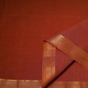 Handloom Mangalagiri Cotton Fabric with Nizam Zari Border 23