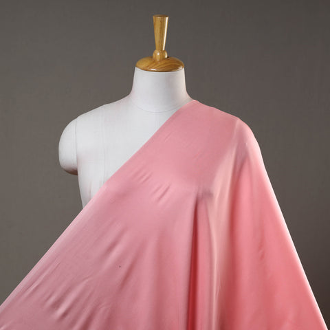 Pink - Plain Pure Modal Silk Fabric 06