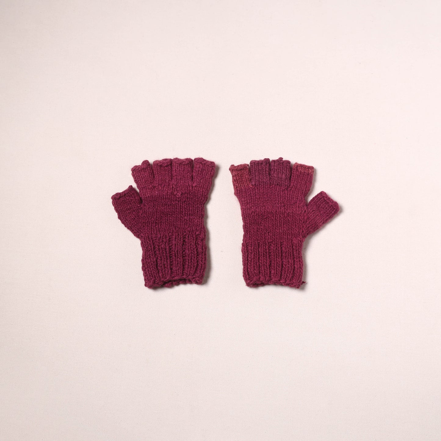 Kullu Karishma Hand Knitted Merino Wool Hand Gloves (Adult) 60