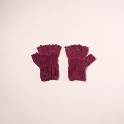Kullu Karishma Hand Knitted Merino Wool Hand Gloves (Adult) 60