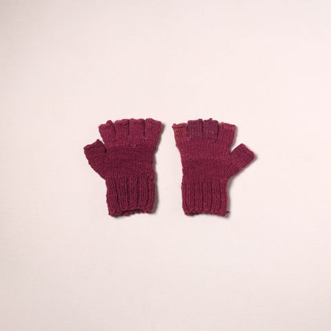 Kullu Karishma Hand Knitted Merino Wool Hand Gloves (Adult) 60
