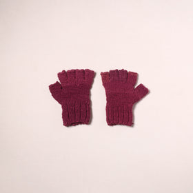 Kullu Karishma Hand Knitted Merino Wool Hand Gloves (Adult) 60