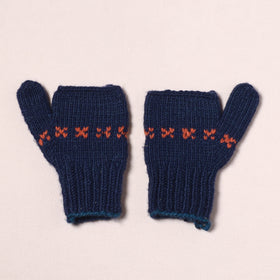Kullu Karishma Hand Knitted Merino Wool Hand Gloves (Adult) 02