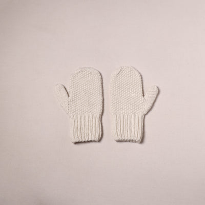Kullu Karishma Hand Knitted Merino Wool Mitten Hand Gloves (Adult) 03