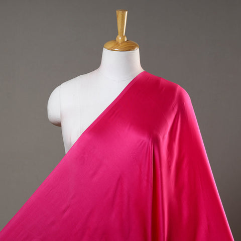 Pink - Plain Pure Modal Silk Fabric 11