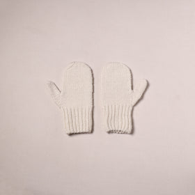 Kullu Karishma Hand Knitted Merino Wool Mitten Hand Gloves (Adult) 03