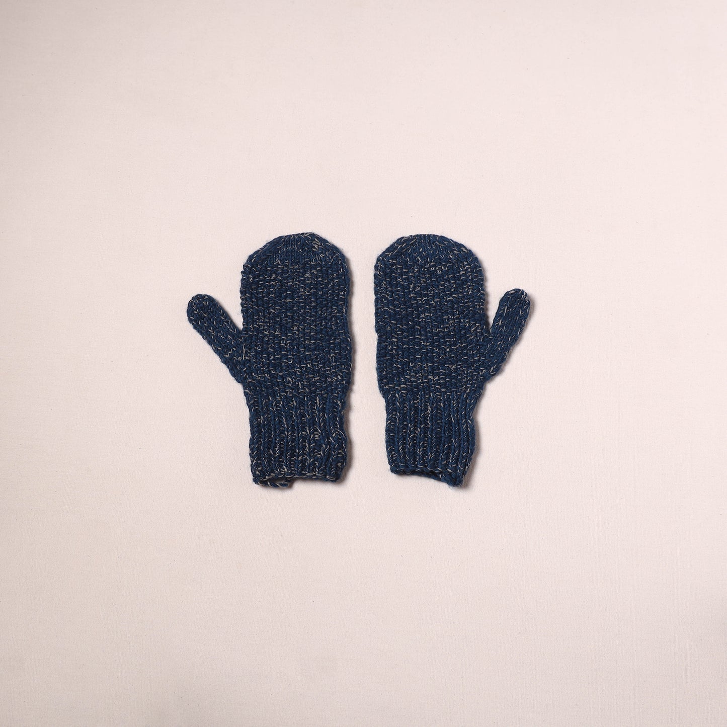 Kullu Karishma Hand Knitted Merino Wool Mitten Hand Gloves (Adult) 04