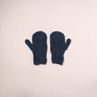 Kullu Karishma Hand Knitted Merino Wool Mitten Hand Gloves (Adult) 04