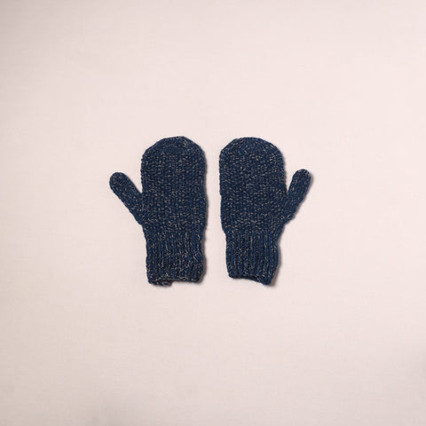 Kullu Karishma Hand Knitted Merino Wool Mitten Hand Gloves (Adult) 04