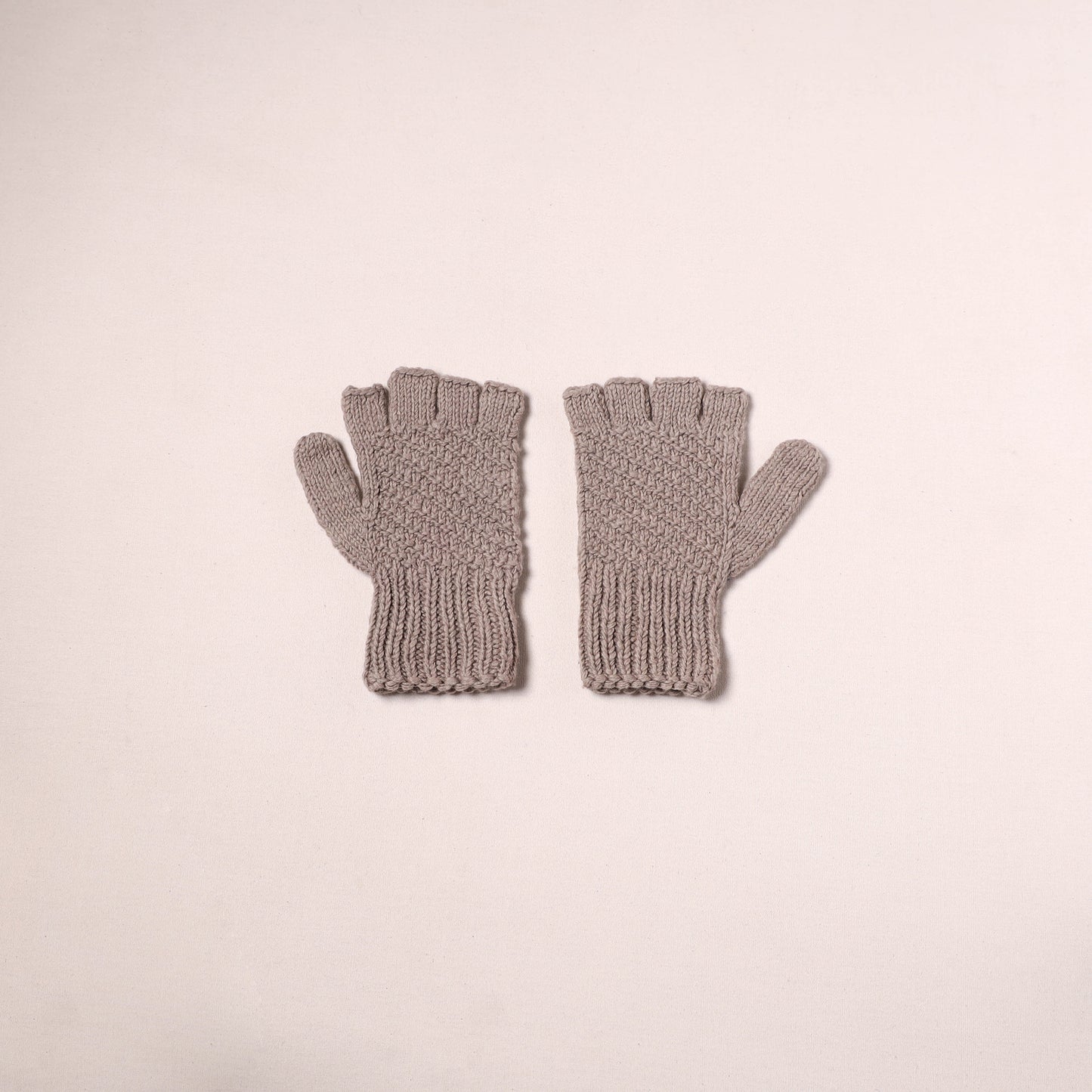 Kullu Karishma Hand Knitted Merino Wool Hand Gloves (Adult) 58