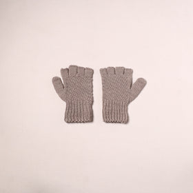 Kullu Karishma Hand Knitted Merino Wool Hand Gloves (Adult) 58