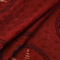 Hakoba Hand Block Ajrakh Print Natural Dyed Cotton Fabric 95