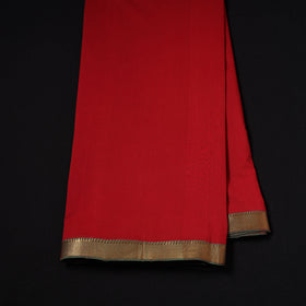 Handloom Mangalagiri Cotton Fabric with Nizam Zari Border 29