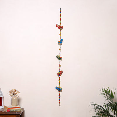 Traditional Handmade Bead Work Wall Hanging for Home Decor 78