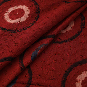 Hakoba Hand Block Ajrakh Print Natural Dyed Cotton Fabric 94
