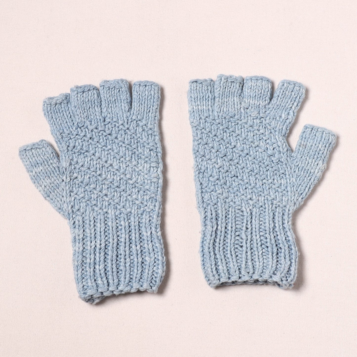 Kullu Karishma Hand Knitted Merino Wool Hand Gloves (Adult) 59
