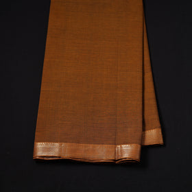 Handloom Mangalagiri Cotton Fabric with Nizam Zari Border 30