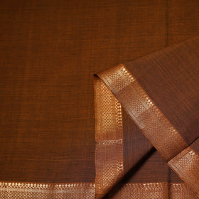 Handloom Mangalagiri Cotton Fabric with Nizam Zari Border 30