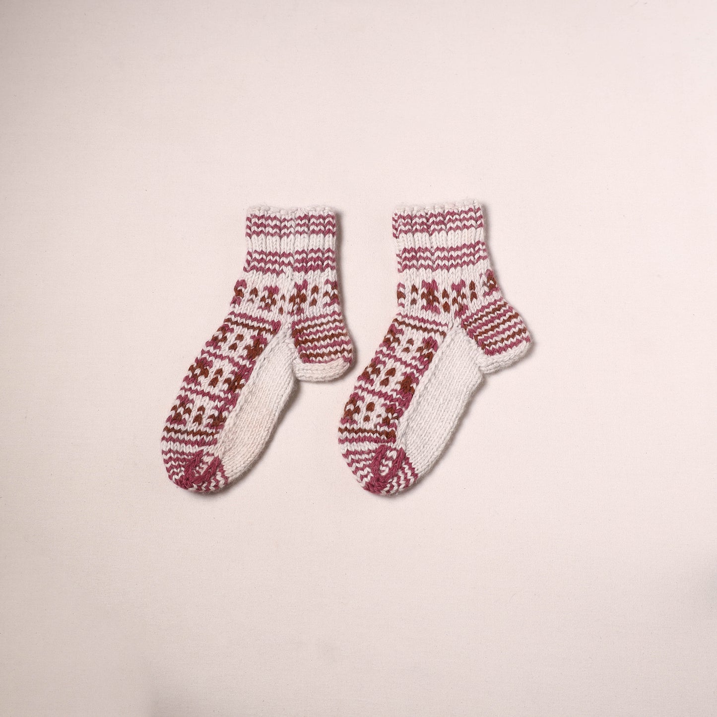 Kullu Karishma Hand Knitted Merino Wool Socks (Adult) 47