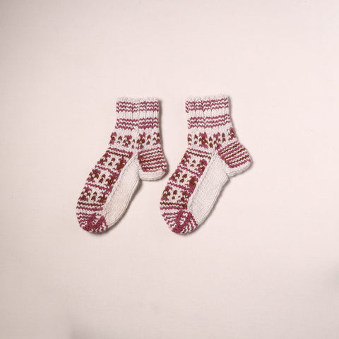 Kullu Karishma Hand Knitted Merino Wool Socks (Adult) 47