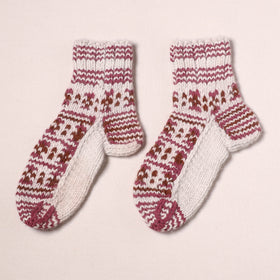 Kullu Karishma Hand Knitted Merino Wool Socks (Adult) 47