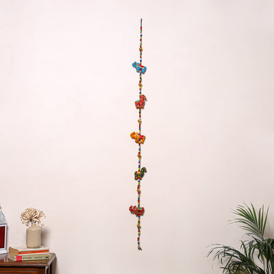 Traditional Handmade Bead Work Wall Hanging for Home Decor 80