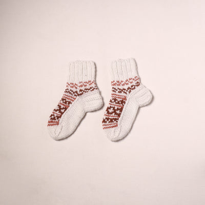 Kullu Karishma Hand Knitted Merino Wool Socks (Adult) 48