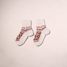 Kullu Karishma Hand Knitted Merino Wool Socks (Adult) 48