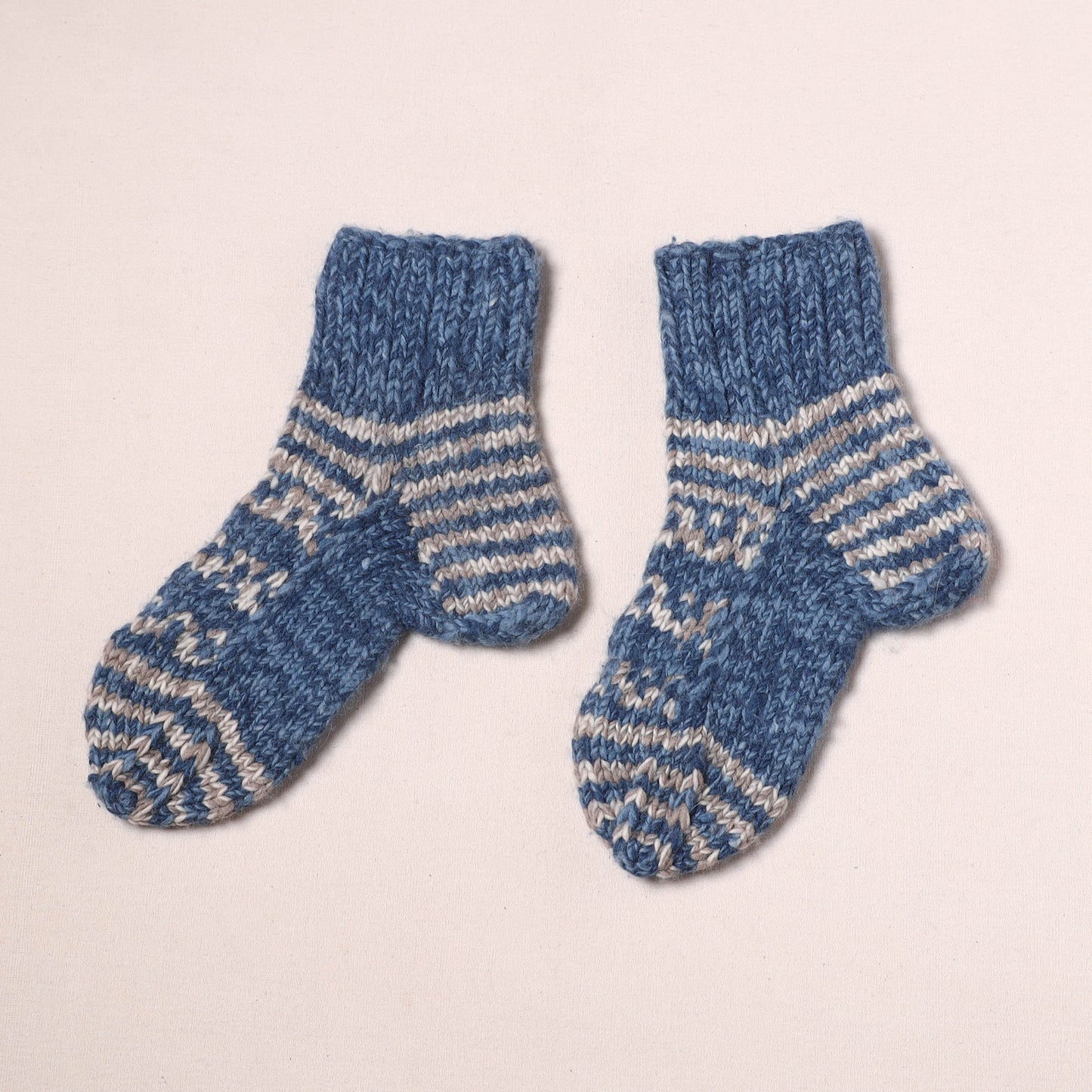 Kullu Karishma Hand Knitted Merino Wool Socks (Adult) 49