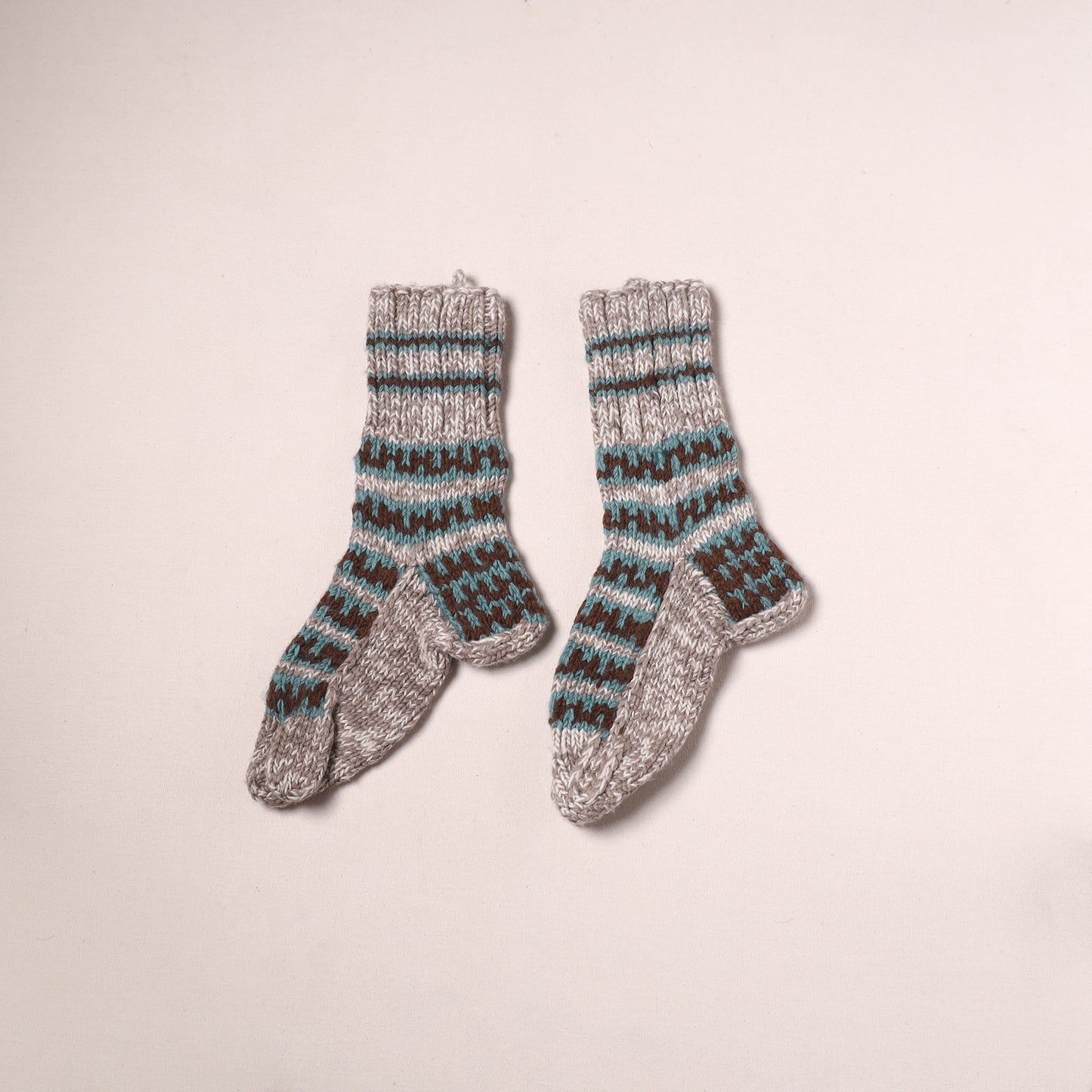 Kullu Karishma Hand Knitted Merino Wool Socks (Adult) 51