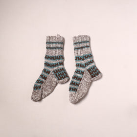 Kullu Karishma Hand Knitted Merino Wool Socks (Adult) 51