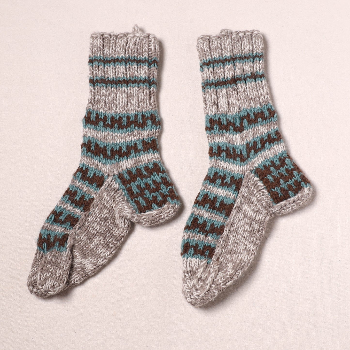 Kullu Karishma Hand Knitted Merino Wool Socks (Adult) 51