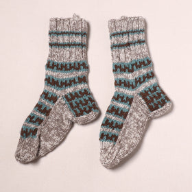Kullu Karishma Hand Knitted Merino Wool Socks (Adult) 51