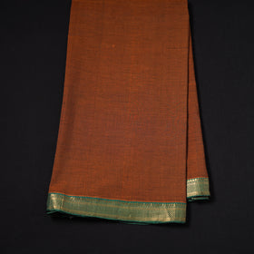 Handloom Mangalagiri Cotton Fabric with Nizam Zari Border 34