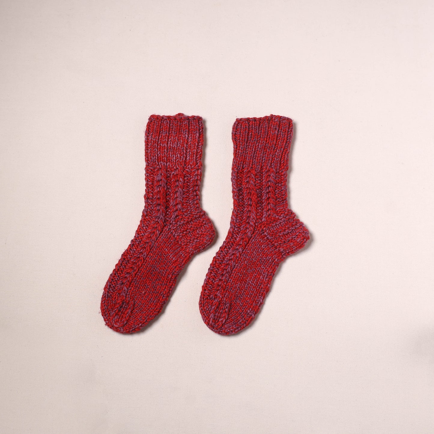 Kullu Karishma Hand Knitted Merino Wool Socks (Adult) 53