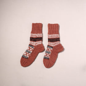 Kullu Karishma Hand Knitted Merino Wool Socks (Adult) 54