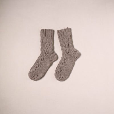 Kullu Karishma Hand Knitted Merino Wool Socks (Adult) 56