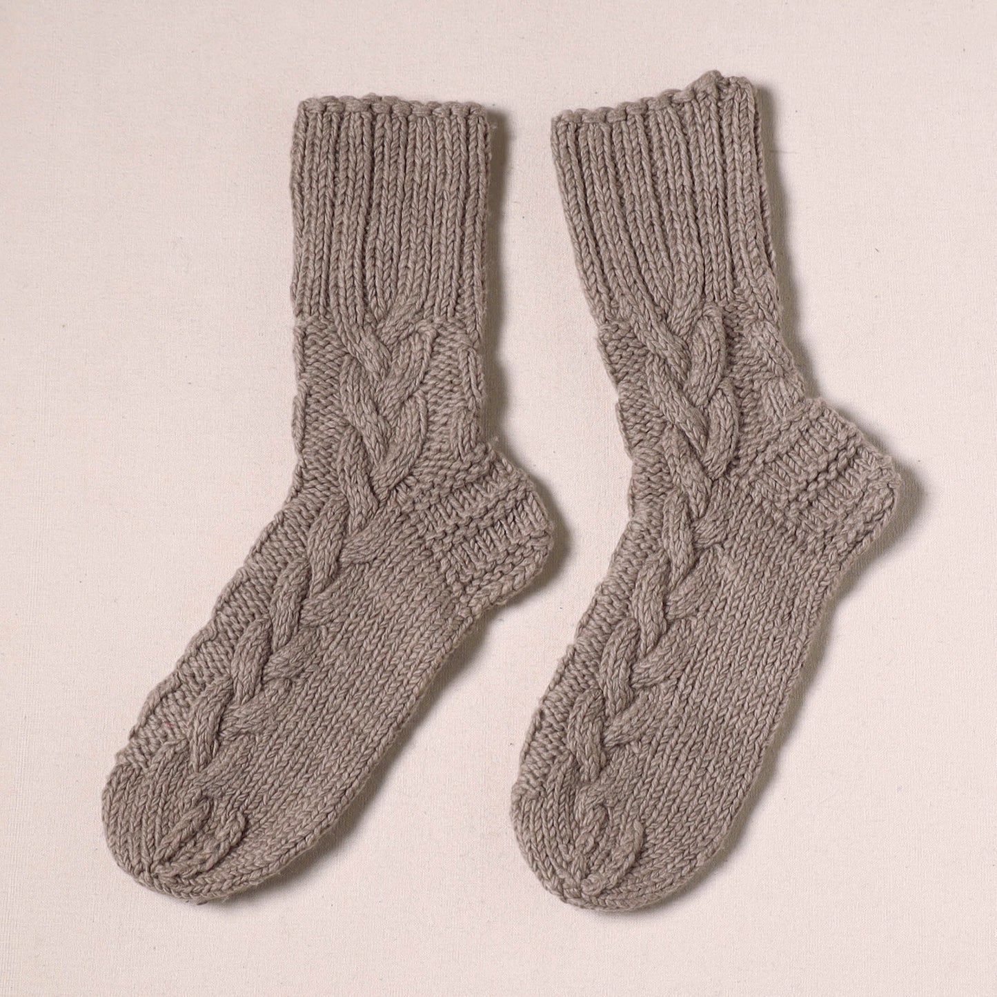 Kullu Karishma Hand Knitted Merino Wool Socks (Adult) 56