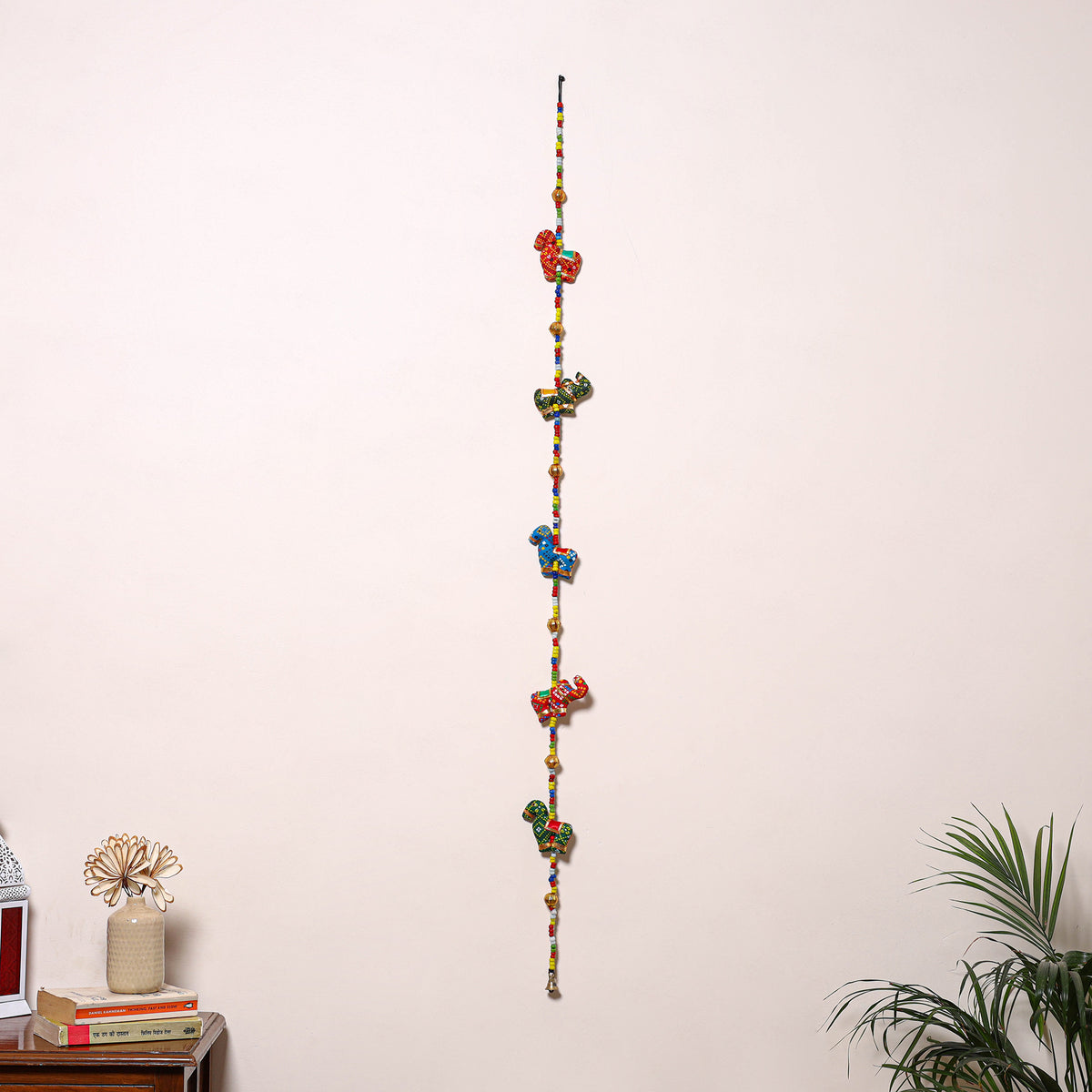 Traditional Handmade Bead Work Wall Hanging for Home Decor 86