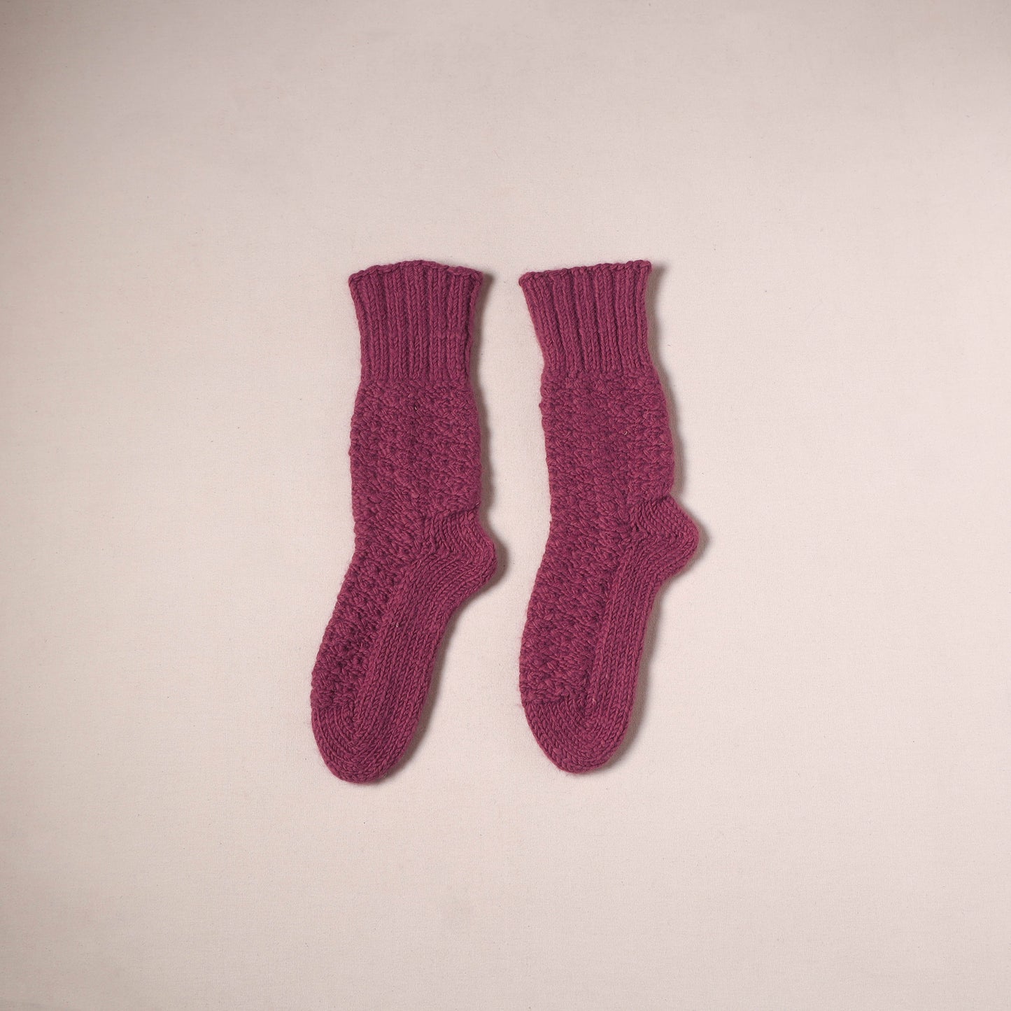 Kullu Karishma Hand Knitted Merino Wool Socks (Adult) 57