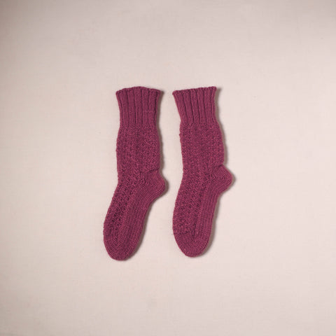 Kullu Karishma Hand Knitted Merino Wool Socks (Adult) 57
