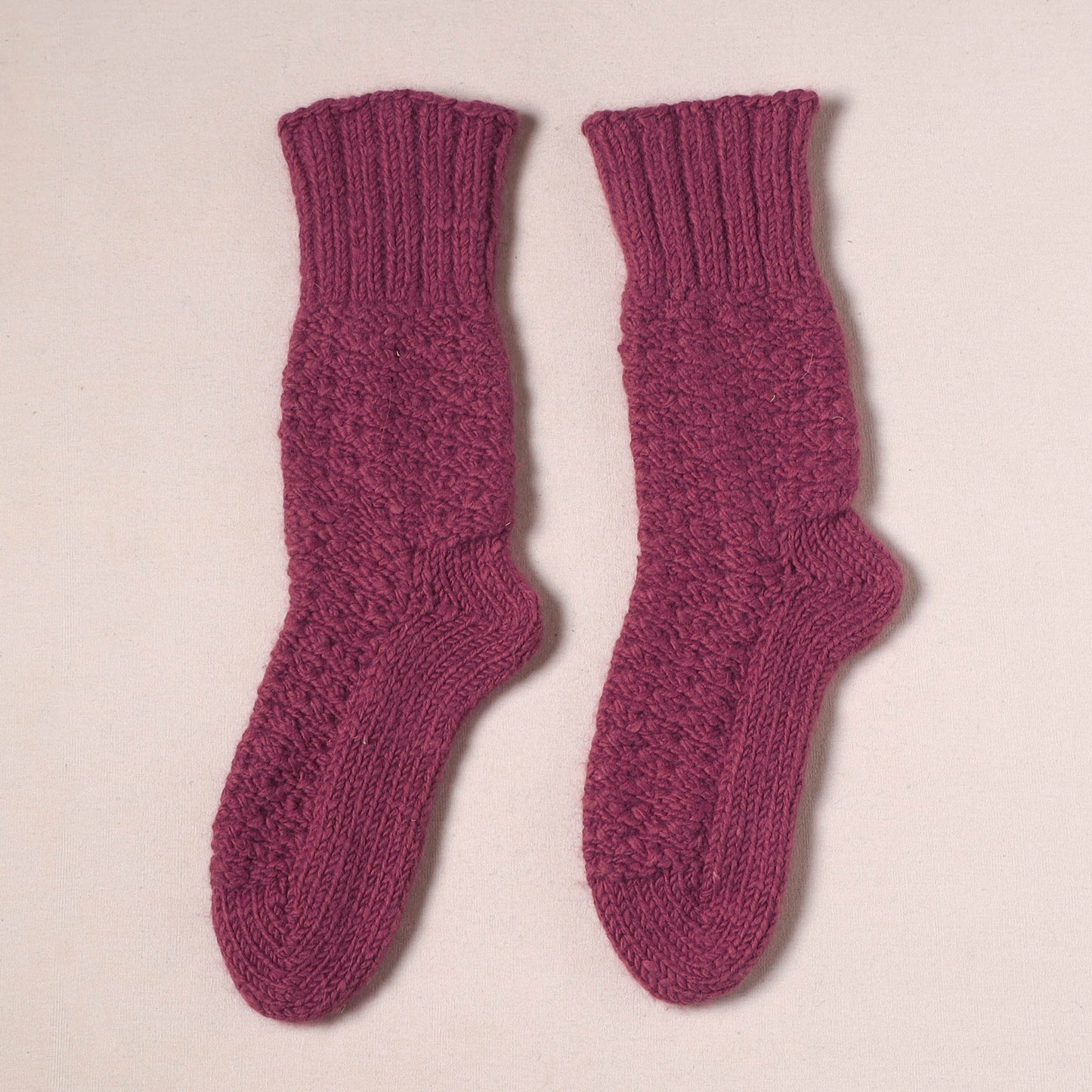 Kullu Karishma Hand Knitted Merino Wool Socks (Adult) 57